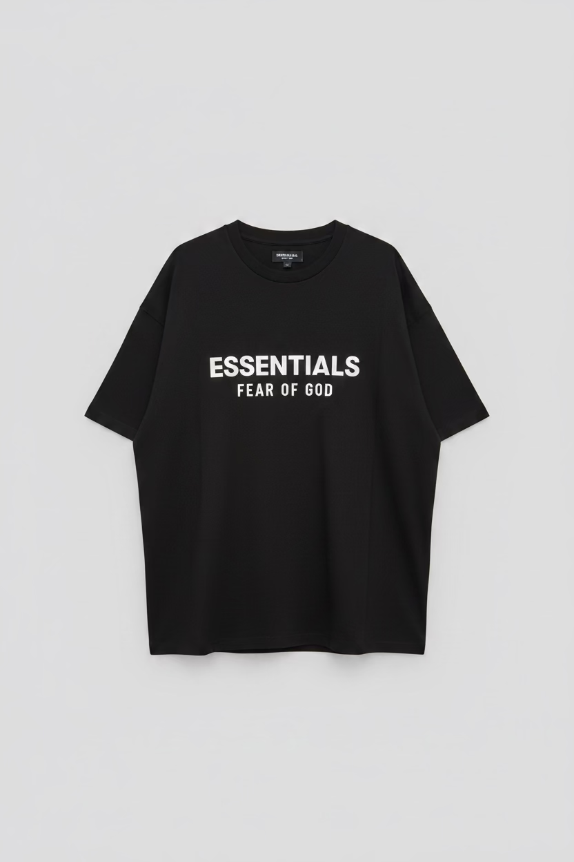 Black Essentials Tee